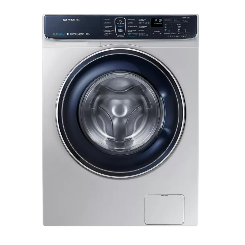 Mașină de spălat Samsung WW80K52E61WDBY, 8kg, Alb - photo