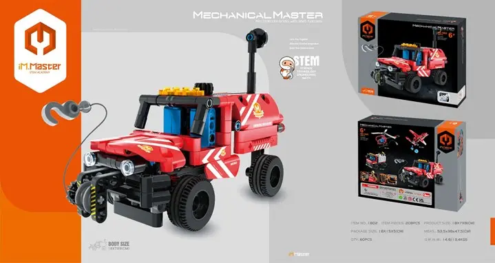 Constructor XTech Mini Rescue Truck - photo