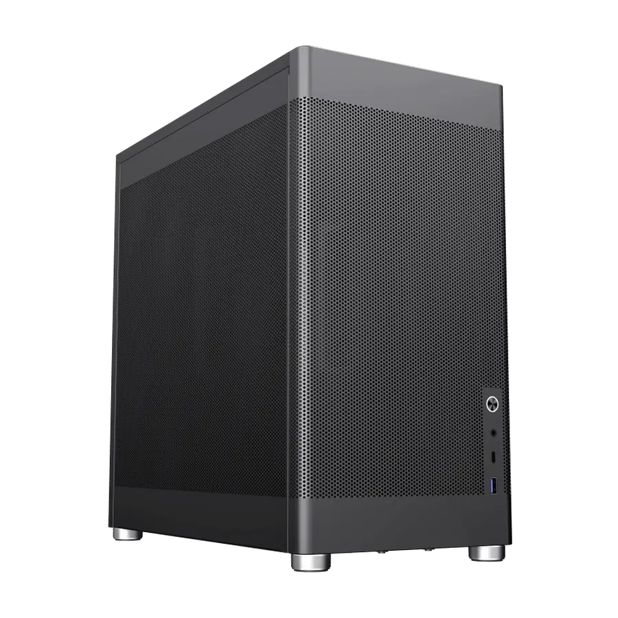 Carcasă PC Gamemax MeshBox Pro BK, Midi-Tower, Fără PSU, Negru - photo