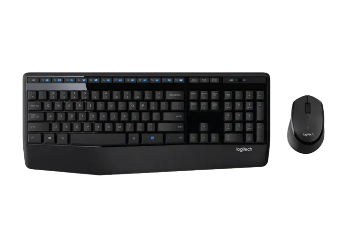 Клавиатура и мышь Logitech MK345, Беспроводное, Чёрный - photo