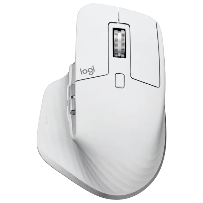 Mouse Wireless Logitech MX Master 3S, Gri deschis - photo