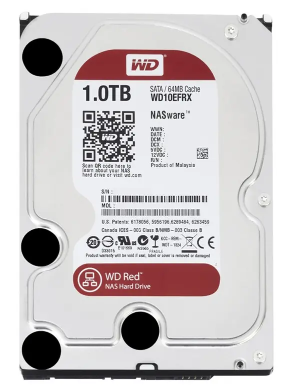 Unitate HDD Western Digital WD Red Plus, 3.5", 1 TB <WD10EFRX> - photo