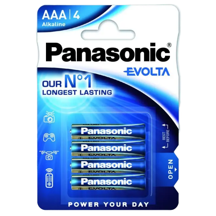 Baterii Panasonic LR03EGE, AAA, 4buc.