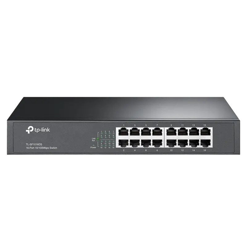 Switch de rețea TP-LINK TL-SF1016DS, 16 x 10/100Mbps - photo