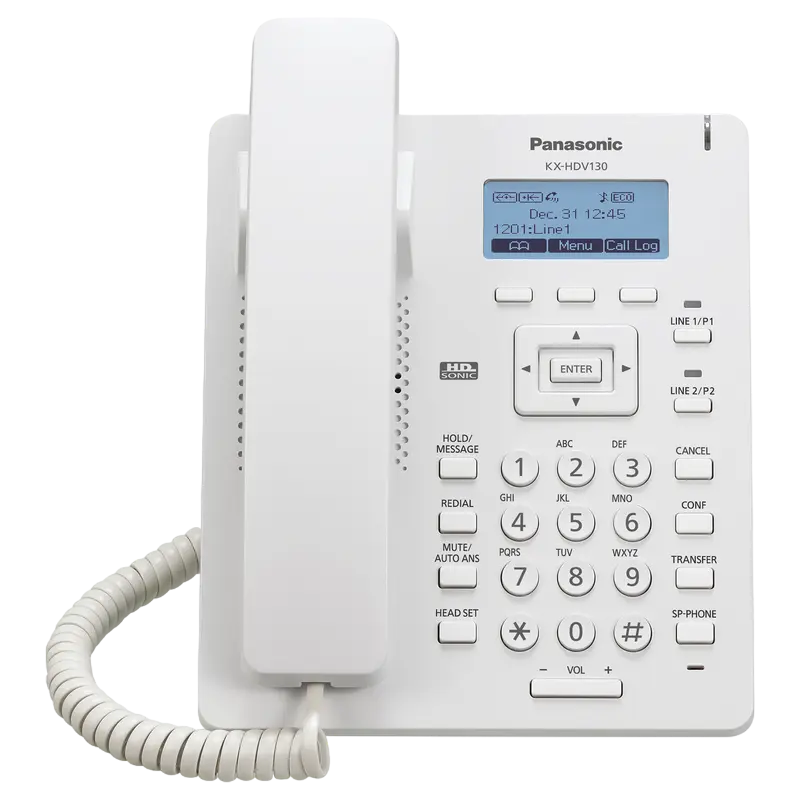 Telefon IP Panasonic KX-HDV130, Alb - photo