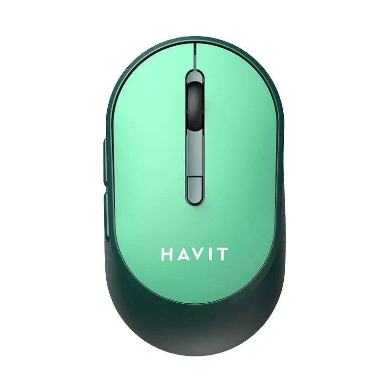 Mouse Wireless Havit MS78GT, Verde - photo