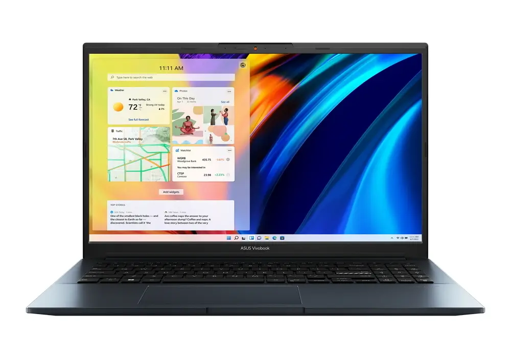 Laptop 15,6" ASUS Vivobook Pro 15 M6500QC, Quiet Blue, AMD Ryzen 7 5800H, 16GB/1024GB, Fără SO - photo