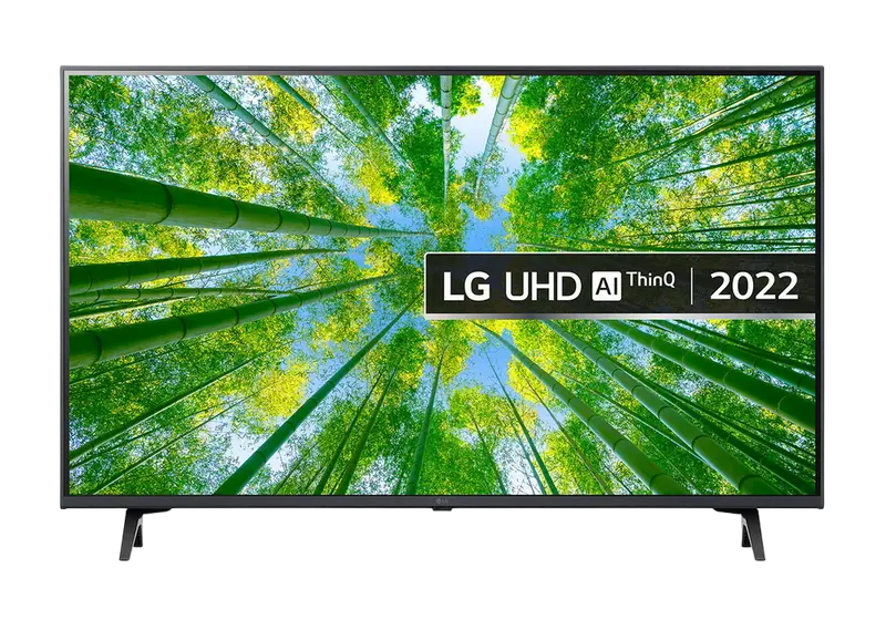 43" LED SMART TV LG 43UQ80006LB, 3840x2160 4K UHD, webOS, Negru - photo