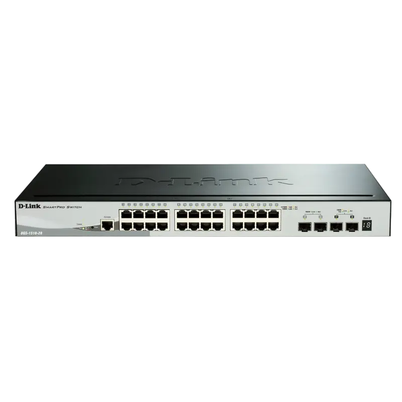 PoE коммутатор D-Link DGS-1510-28P, 24x IEEE 802.3af/at - photo