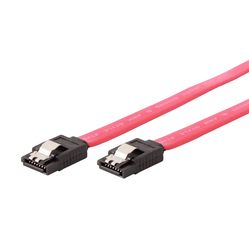 Cablu SATA Cablexpert CC-SATAM-DATA-0.3M, Roșu - photo