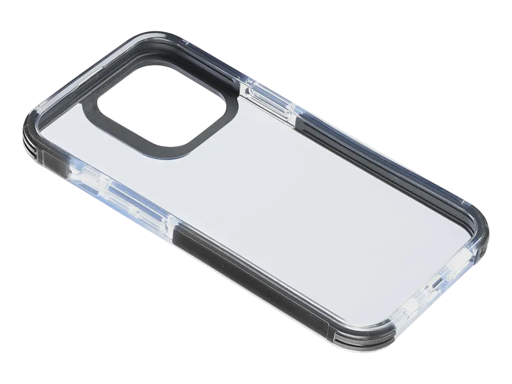 Husă Cellularline Tetra Force Strong Guard - iPhone 14, Transparent - photo