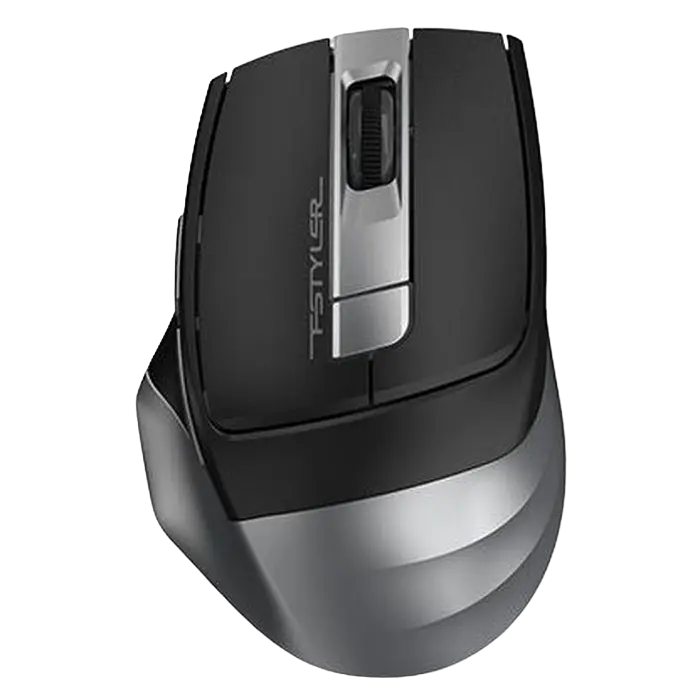 Mouse Wireless A4Tech FG35, Negru/Gri - photo