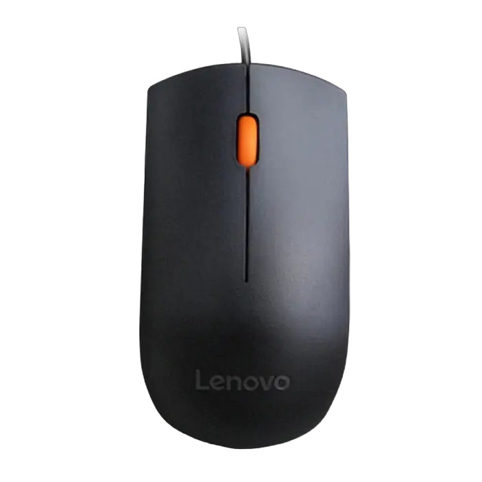 Мышь Lenovo 300 USB, Чёрный - photo