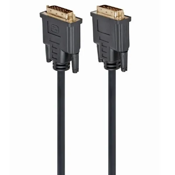 Cablu Video Cablexpert CC-DVI2-BK-10M, DVI-D (M) - DVI-D (M), 10m, Negru - photo