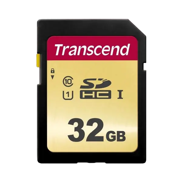 Card de Memorie Transcend SDHC Class 10, 32GB (TS32GSDC500S) - photo
