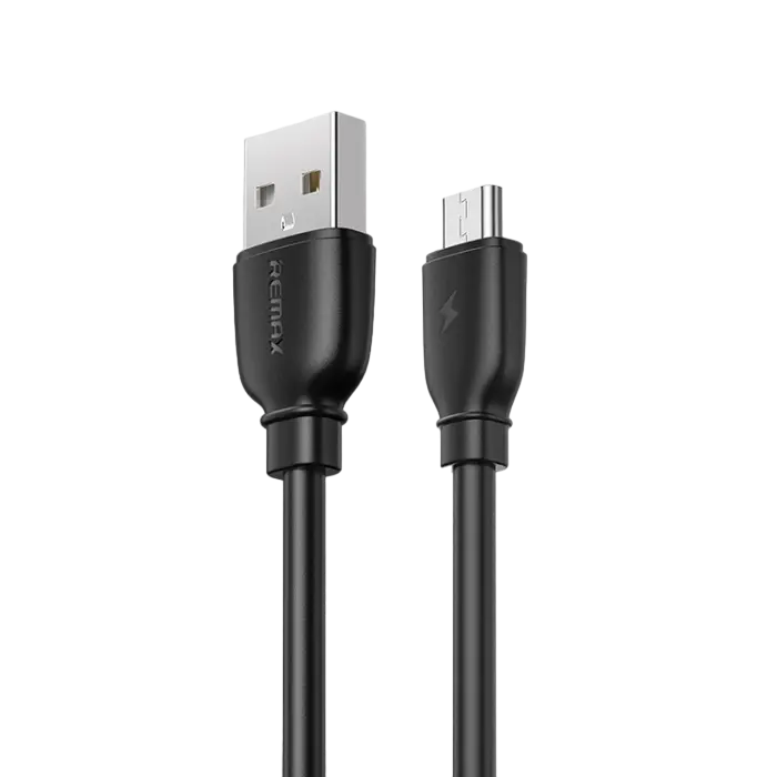 Cable de date Remax RC-138m, USB/micro-USB, 1m, Negru - photo