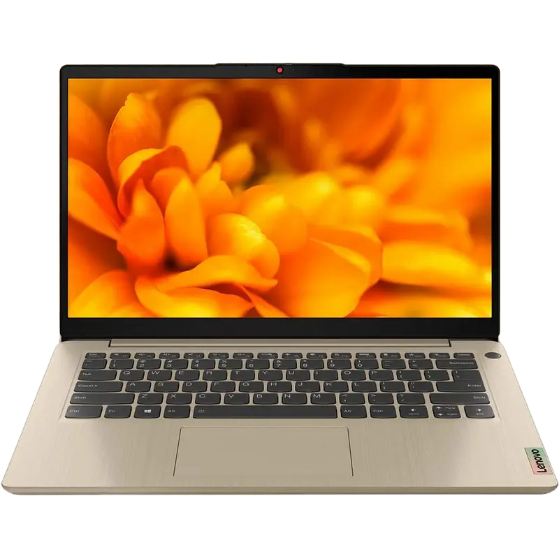 Laptop 14" Lenovo IdeaPad 3 14ITL6, Sand, Intel Pentium 7505, 8GB/256GB, Fără SO - photo
