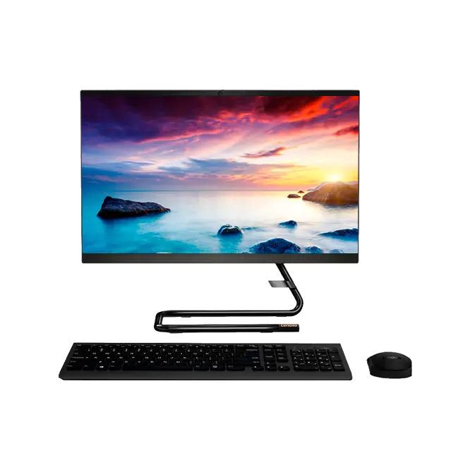 Computer All-in-One Lenovo IdeaCentre 3 22IMB05, 21,5", Intel Core i3-10100T, 8GB/256GB, Fără SO, Negru - photo