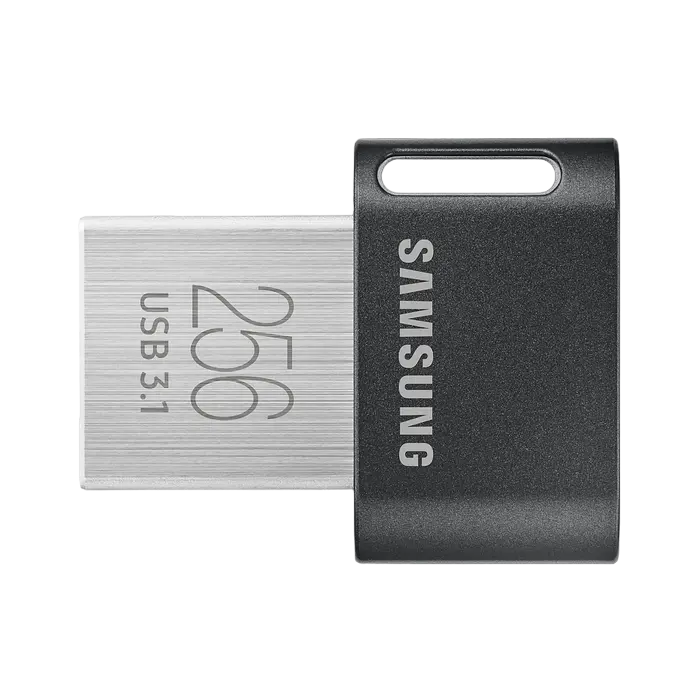 USB Flash накопитель Samsung FIT Plus, 256Гб, Серый - photo