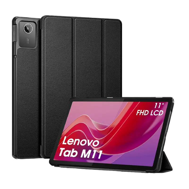 Husă pentru tabletă Lenovo Tab M11 (TB330XU), 11", Piele artificială, Negru - photo