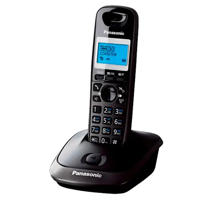 Telefon fără fir Panasonic KX-TG2511, Oțel