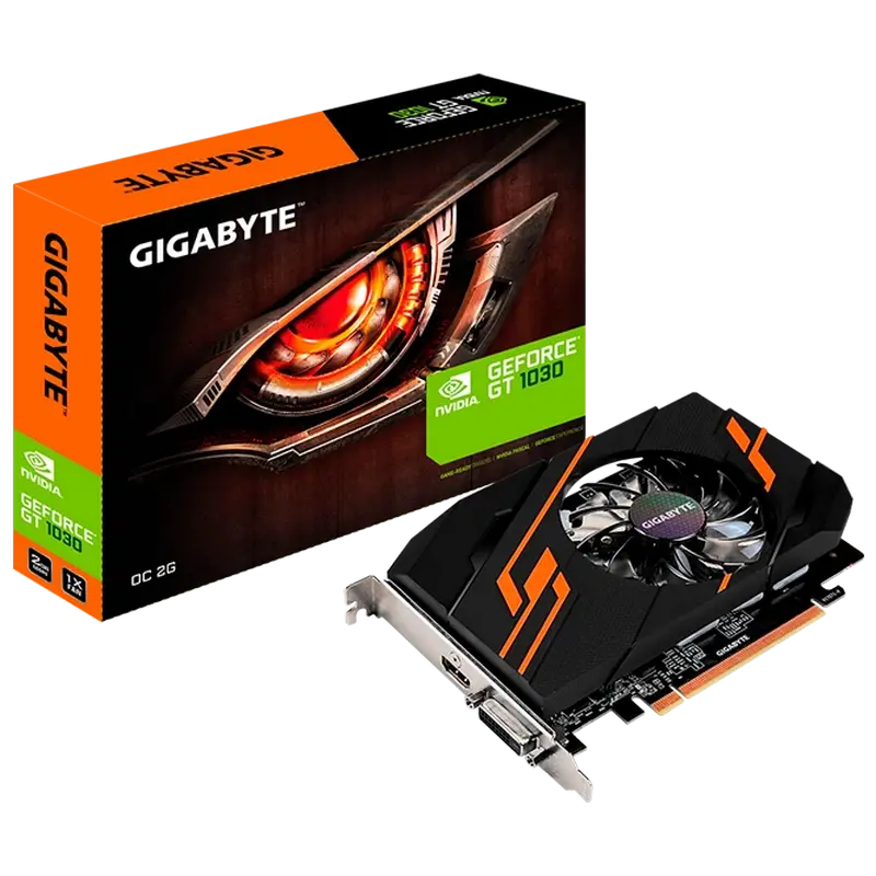 Видеокарта Gigabyte GV-N1030OC-2GI, 2ГБ GDDR5 64бит - photo