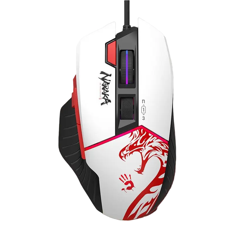 Gaming Mouse Bloody W95 Max Naraka, Alb - photo