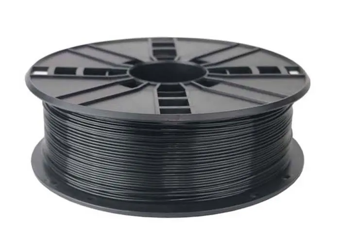 Filament Termoplastic Gembird 3DP-PLA1.75-01-BK, PLA, Negru, 1.75 mm, 1 kg - photo