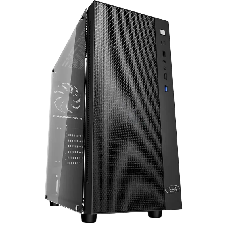 Carcasă PC Deepcool MATREXX 55 MESH, Midi-Tower, Fără PSU, Negru - photo