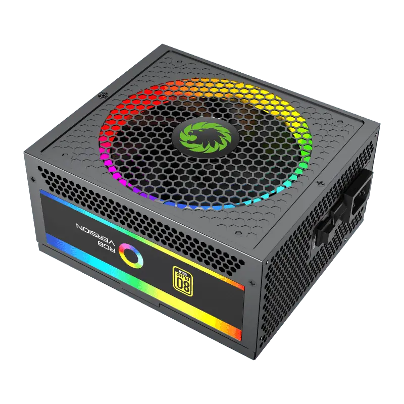 Блок питания для компьютеров Gamemax RGB-1050 Pro, 1050Вт, ATX, Полностью модульный - photo