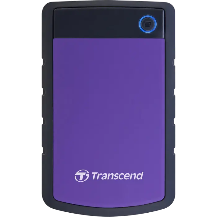 Внешний портативный жесткий диск Transcend StoreJet 25H3P,  4 TB, Purple (TS4TSJ25H3P) - photo