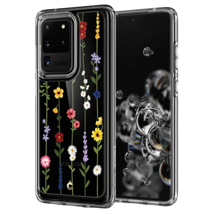 Husă Spigen Ciel Galaxy S20, Gradina cu flori - photo