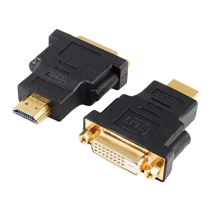 Adaptor Video Cablexpert A-HDMI-DVI-3, HDMI (M) - DVI-D (F), 0,1m, Negru - photo