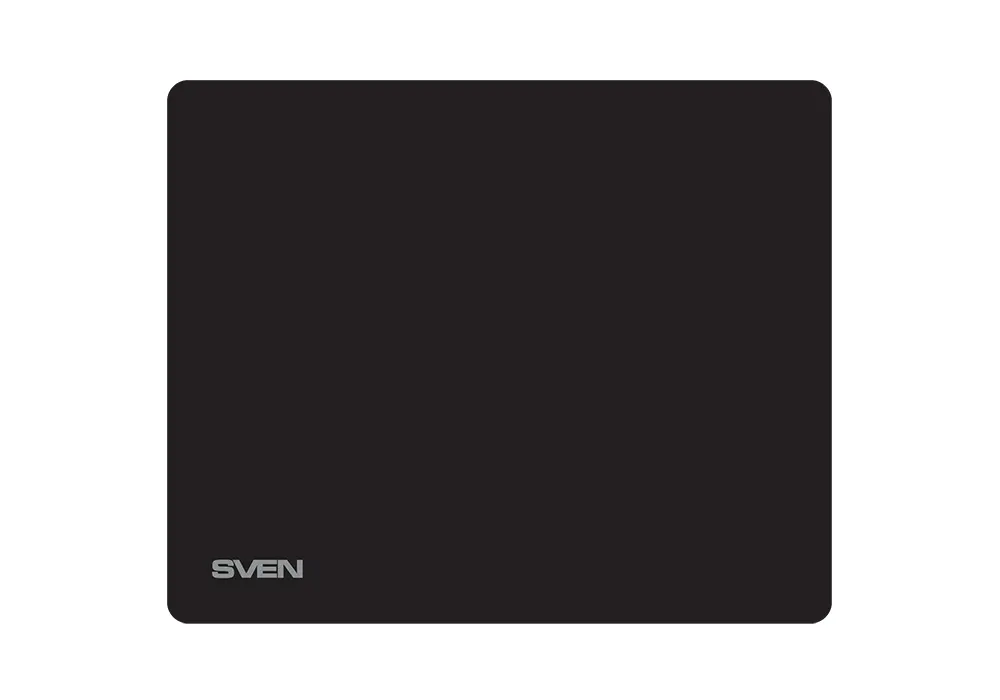 Mouse Pad SVEN MP-01, 220 x 180 x 1.5 mm, Fabric surface, Rubbered non-slip bottom, Black - photo