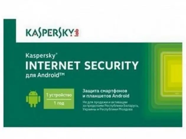 Kaspersky Internet Security for Android Card1-Mobile device 1 year Base - photo