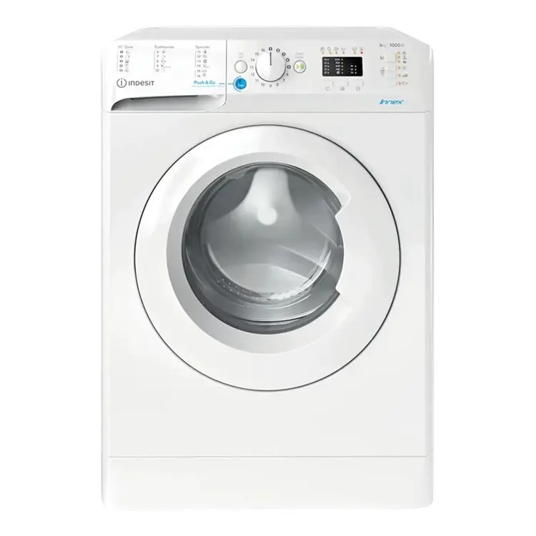 Mașină de spălat Indesit BWSA 61051 W EU N, 6kg, Alb - photo
