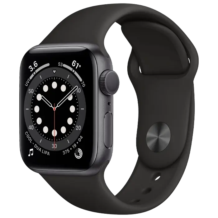 Ceas inteligent Apple Watch Series 6 GPS M00H3, 44mm, Gri cosmic - photo