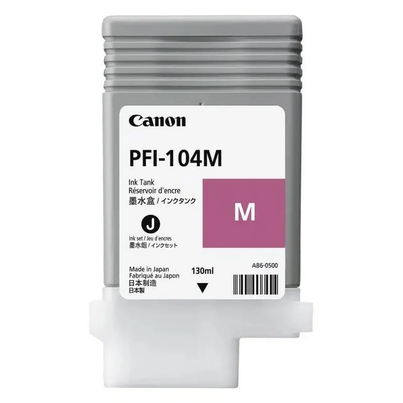 Картридж чернильный Canon PFI-104, 130мл, Пурпурный - photo