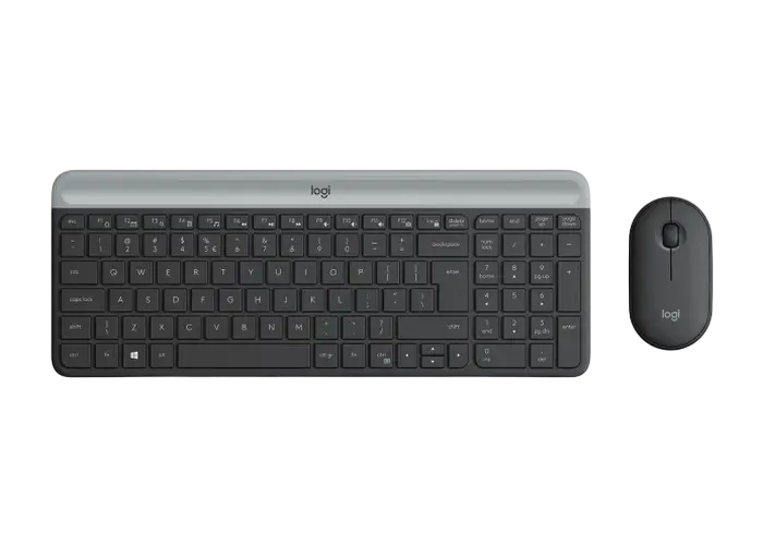 Set Tastatură + Mouse Logitech MK470, Fără fir, Grafit - photo