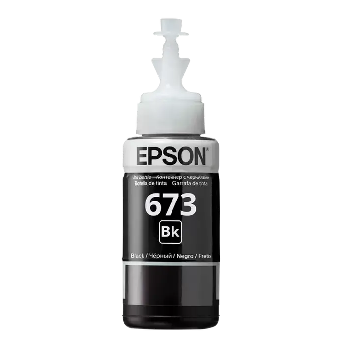 Recipient de cerneală Epson T673, 70ml, Negru - photo