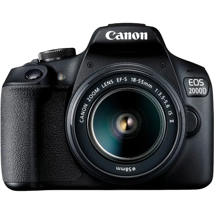 Aparat foto DSLR Canon EOS 2000D & EF-S 18-55mm  f/3.5-5.6 IS II KIT - photo