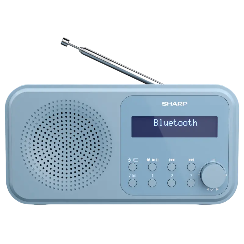 Портативное радио Sharp DR-P420BLV01, Синий - photo
