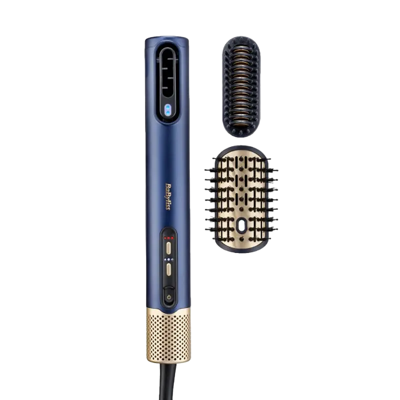 Фен-щётка BaByliss AS6550CE, 1600Вт, Синий - photo