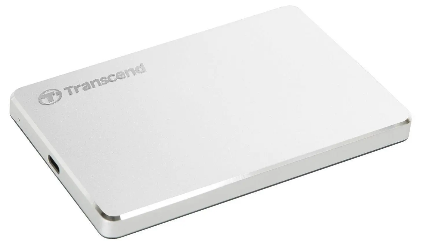 Внешний портативный жесткий диск Transcend StoreJet 25C3S,  1 TB, Серебристый (TS1TSJ25C3S) - photo
