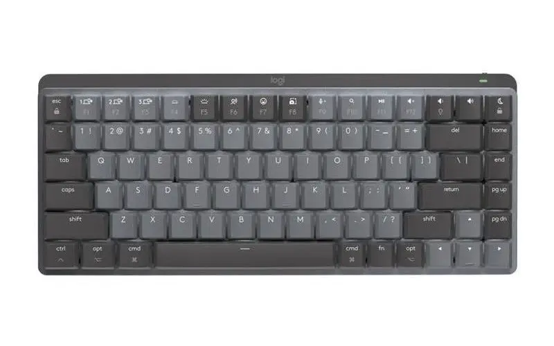 Wireless Keyboard Logitech MX Mechanical Mini for Mac, Tactile Quiet, US Layout, 2.4/BT, Space Gray - photo