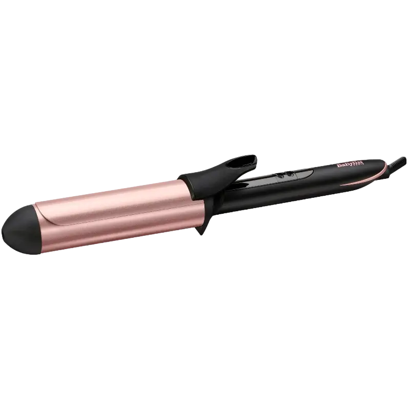 Ondulator de păr BaByliss Rose Quartz C453E, Negru | Roz - photo