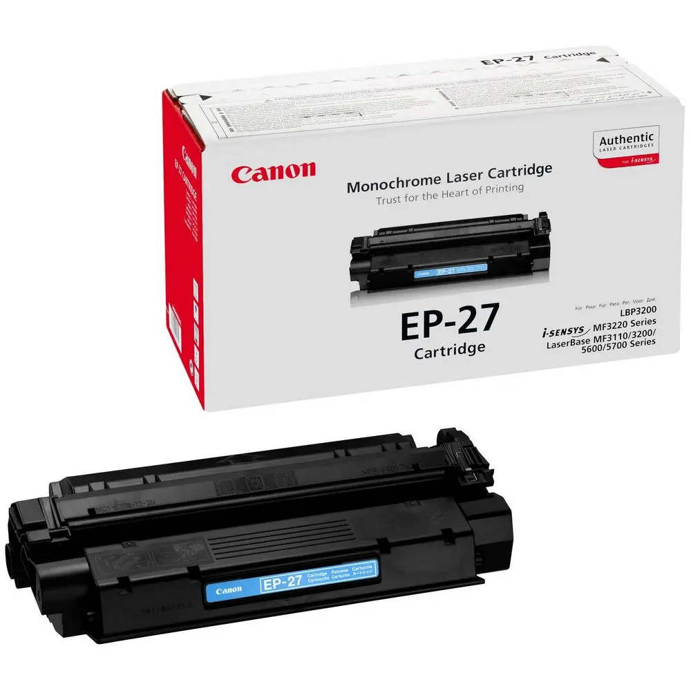 Laser Cartridge Canon EP-27, black - photo