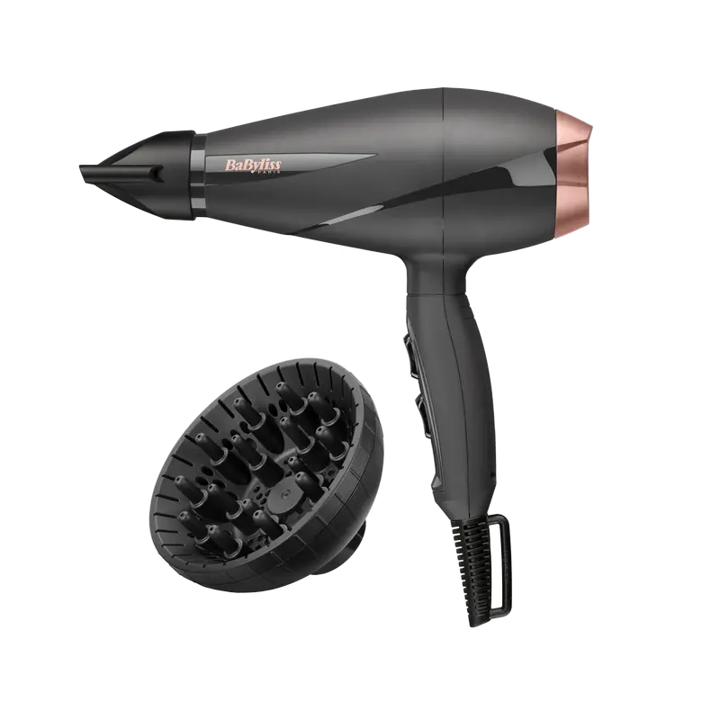 Uscător de păr BaByliss Smooth Pro 6709DE, 2100 W, Negru - photo