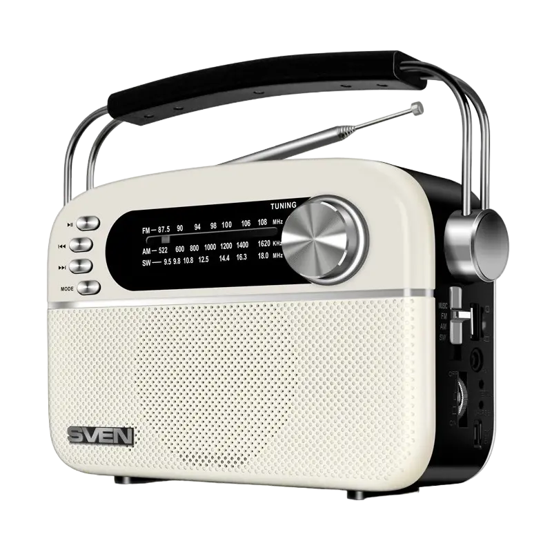 Radio portabil SVEN SRP-505, Alb - photo
