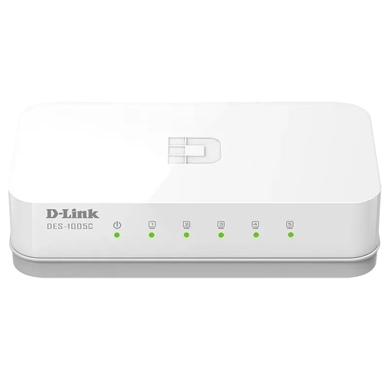 Switch de rețea D-Link DES-1005C, 5x 10/100 Mbps - photo